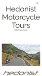 Mobile Screenshot of hedonistmotorcycletours.com